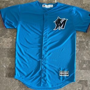 Youth Miami Marlins Baseball Jersey